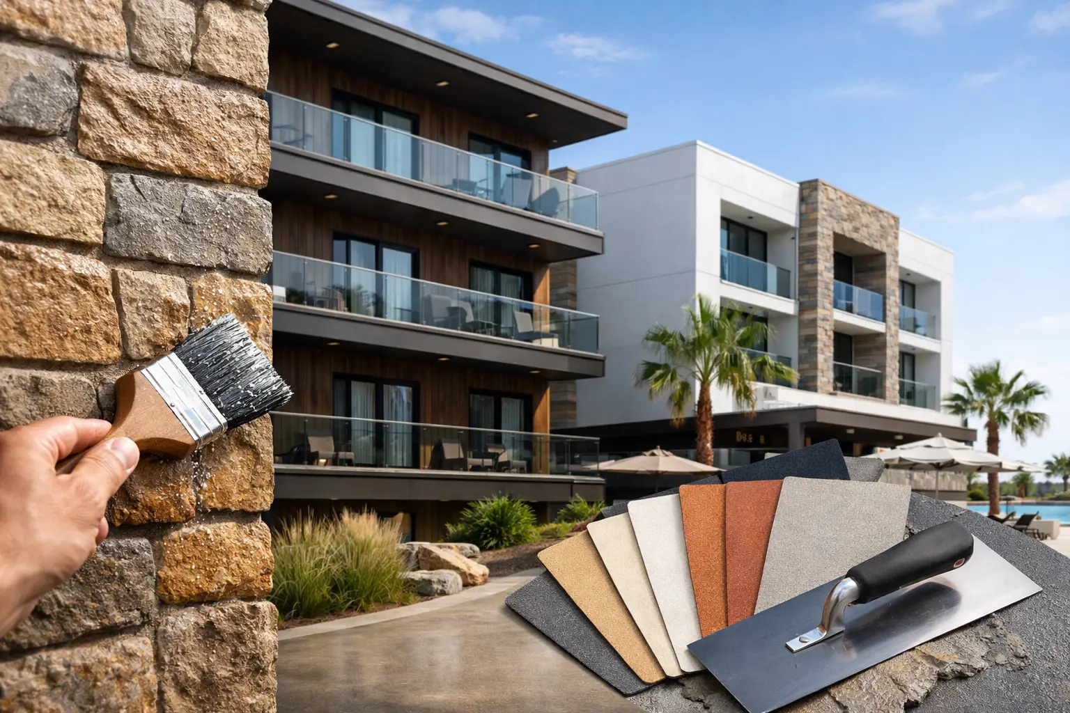 Best Finishes for Hotel Exteriors That Last