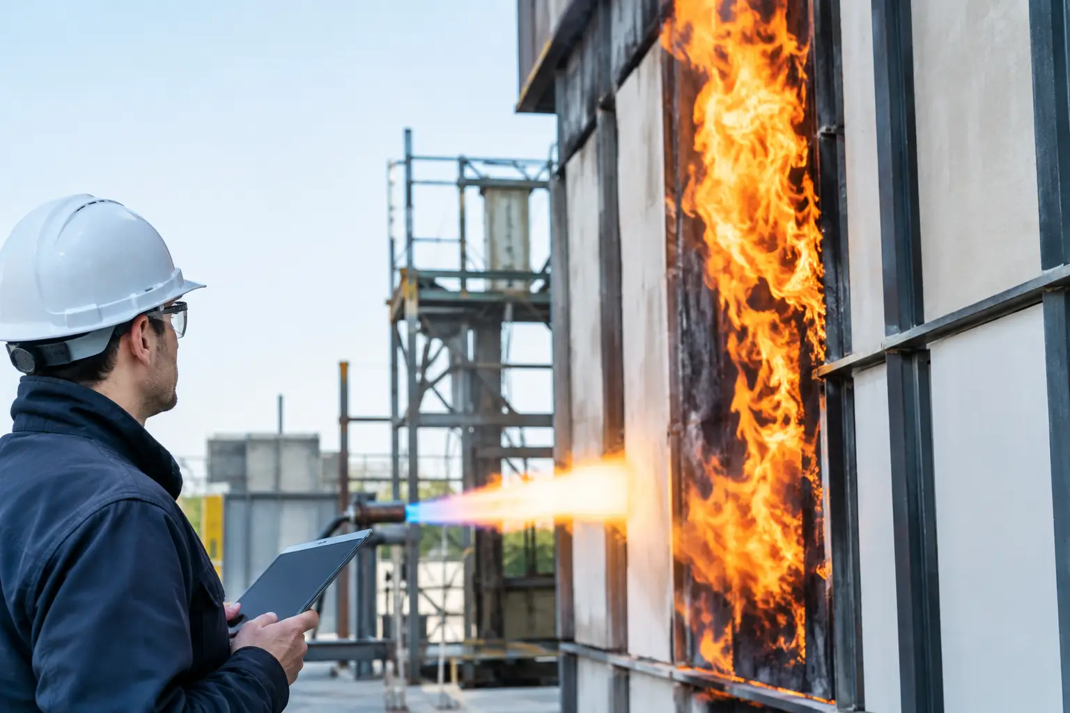 BS 8414 Testing and Facade Fire Performance