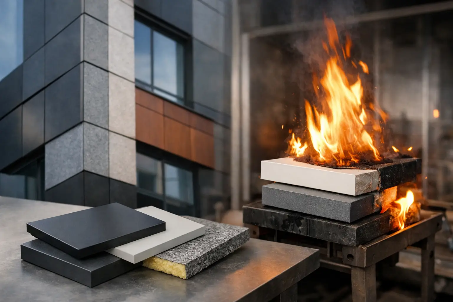 EN 13501 Fire Classification for Facade Panels