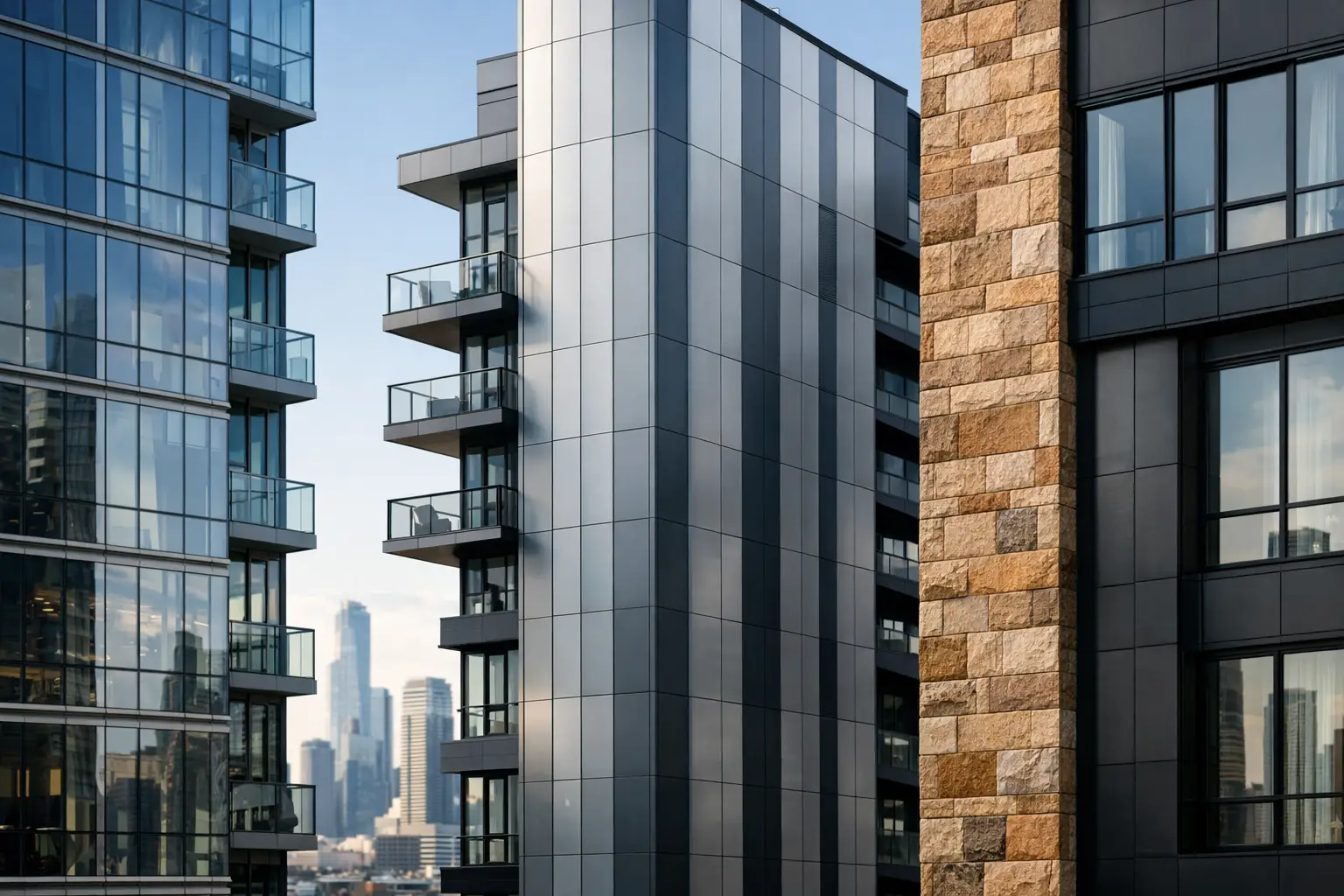 Top Cladding Options for High-Rise Buildings