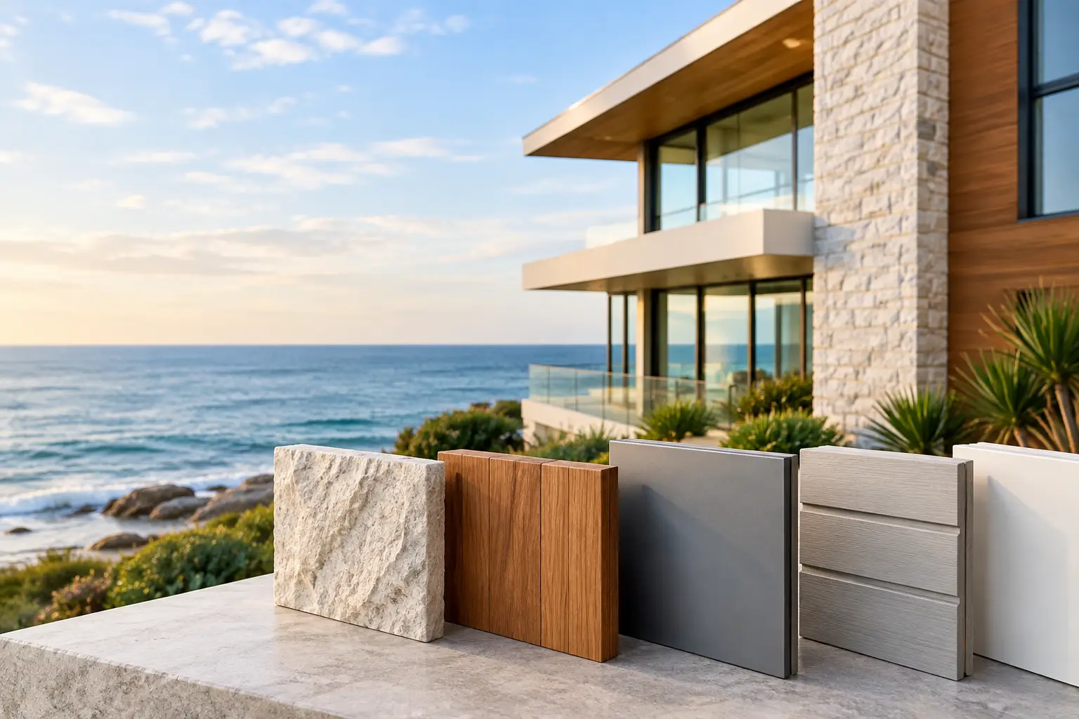 Best Facade Materials for Coastal Projects