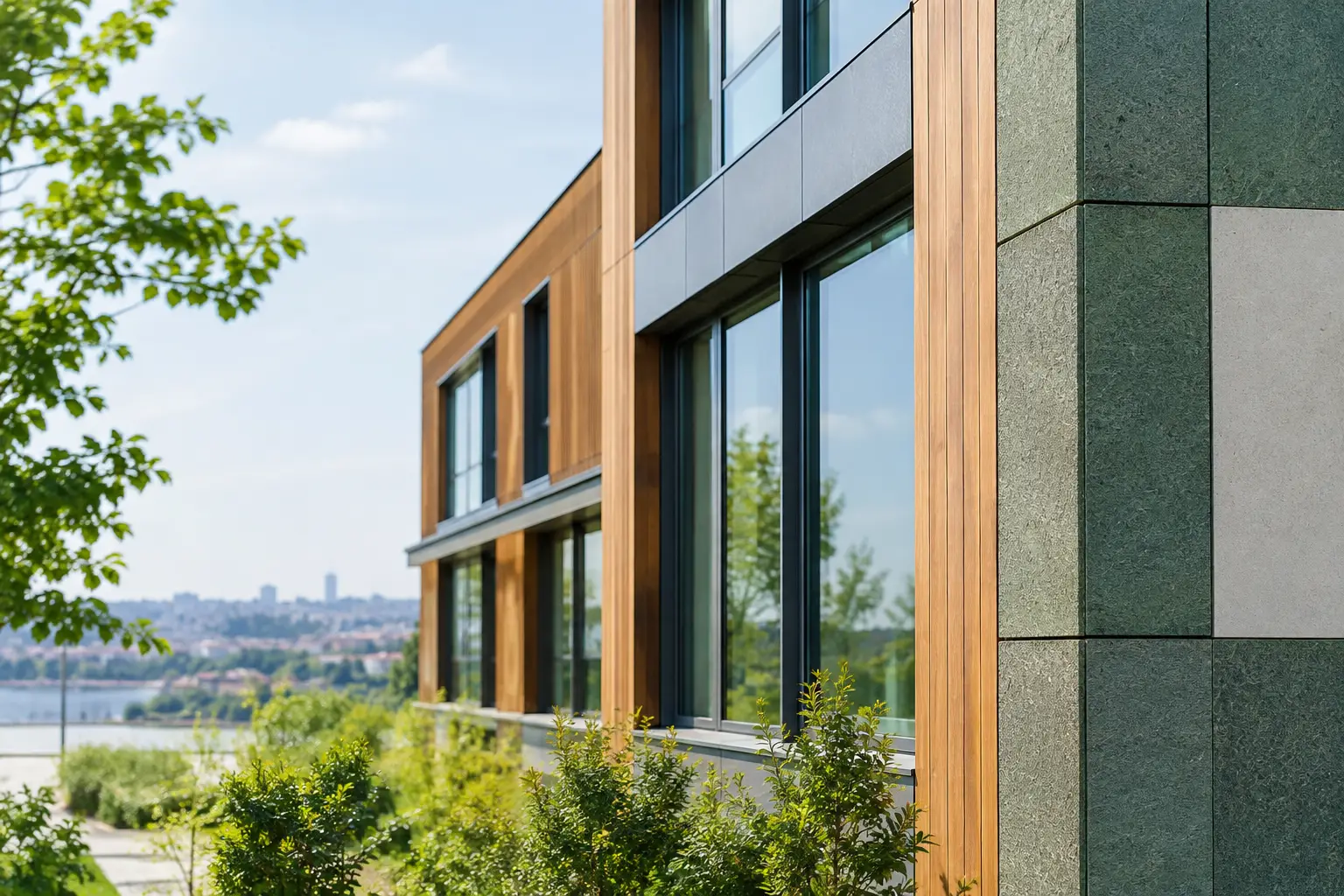 Low Carbon Facade Materials for Better Envelopes